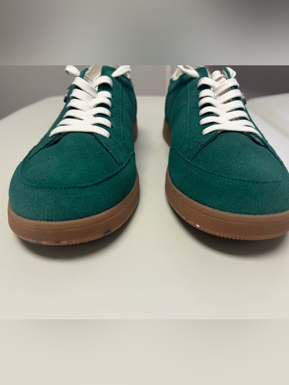 SeaVees Clipper Sneakers Hunter Green Suede Shoes Women’s 11 Coastal Chic - Picture 8 of 12